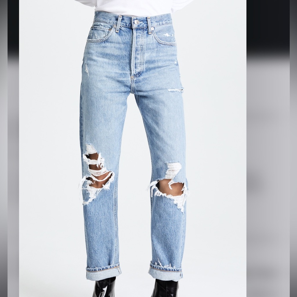 AGOLDE 90s Fit Loose Fit Jean in fall out